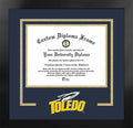 10 x 8 in. Nova Black Frame Diploma P6741