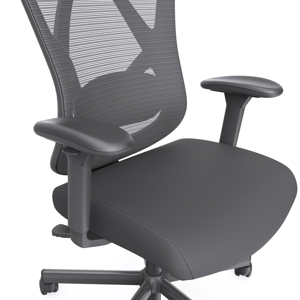 Grey Ergonomic Height Adjustable Office Chair P43165