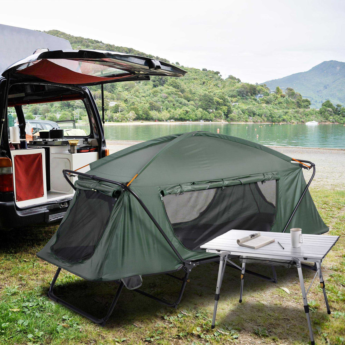 Portable Folding Aluminum Camping Table O66550