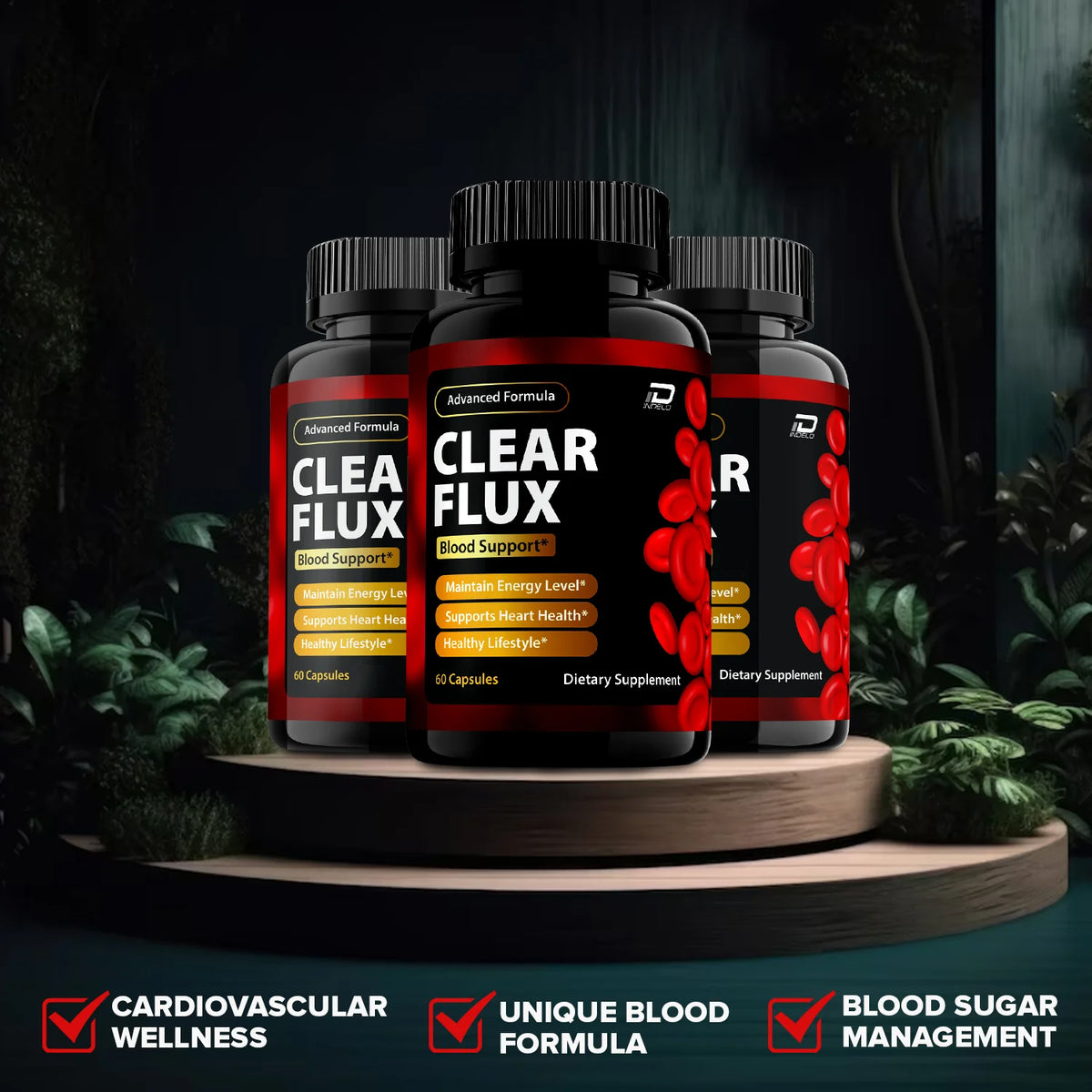 Clear Flux Capsules V962042