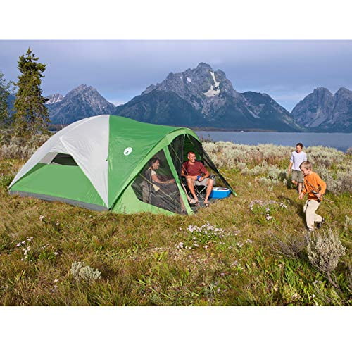 8 Person Camping Dome Tent with Screen Room C902265