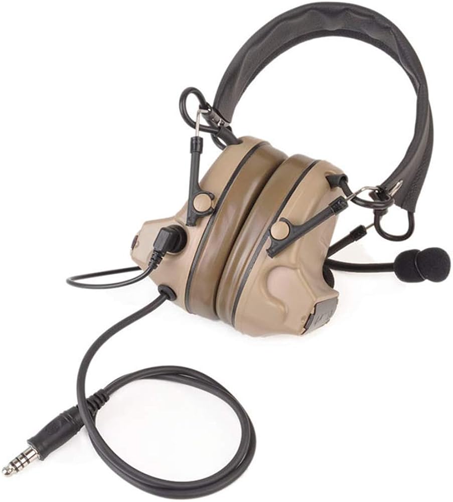 Closed-Ear Electronic Hearing Protection Earmuffs Communication Headset T942