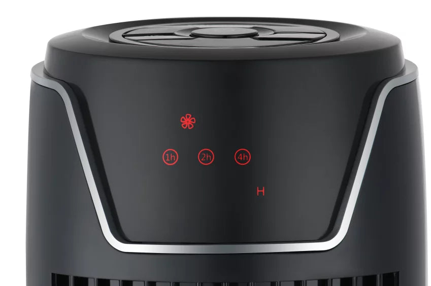 Black 3-Speed Oscillating Tower Fan S483