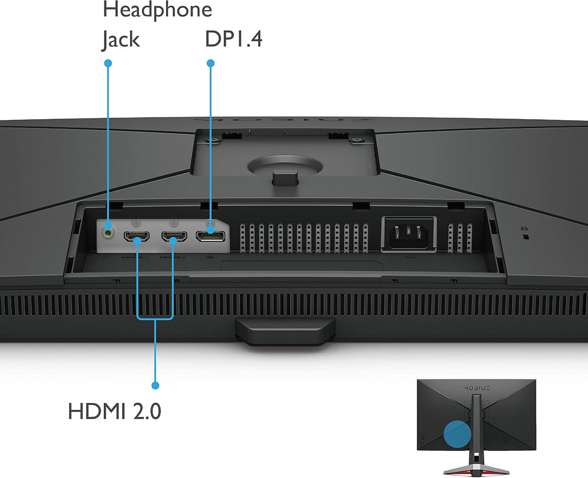 27" 1080p Gaming Monitor IPS 165Hz 1ms FreeSync Premium HDRi Dual 2.5W Speakers Height Tilt Adjustable Stand U301