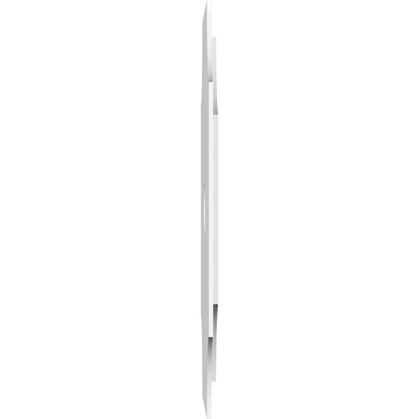 38 inchod x 5 inchid x 12 1/2 inchc x 1 inchp PVC Ceiling Medallion G3306