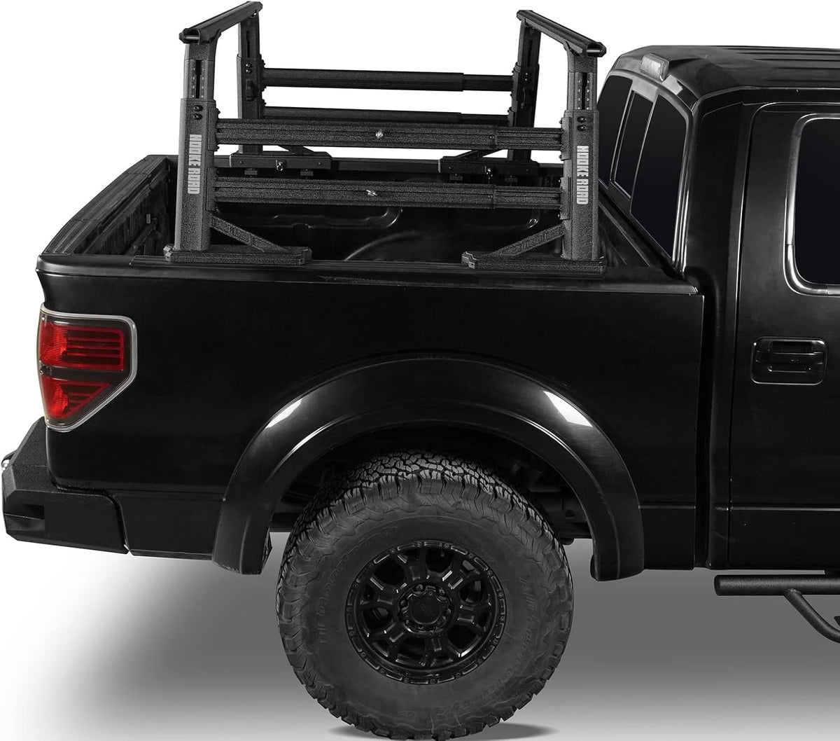 Overland Truck Bed Cargo Rack Extendable Aluminum Truck Ladder Rack Adjustable Height Heavy Duty U802422