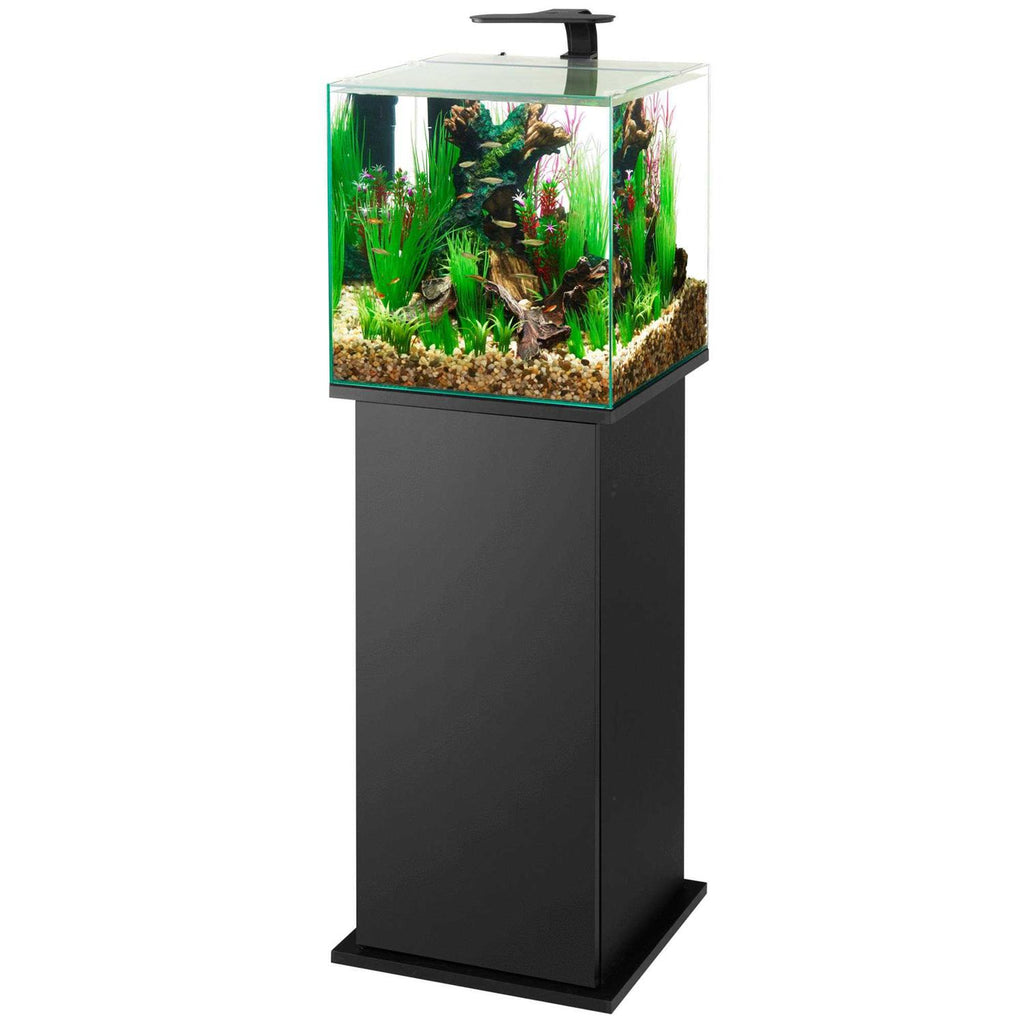 Black Pedestal Aquarium Stand F2496