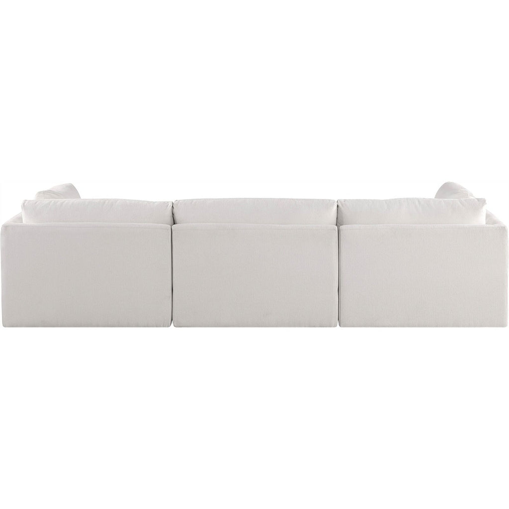 Cream Fabric Modular Sofa Y500