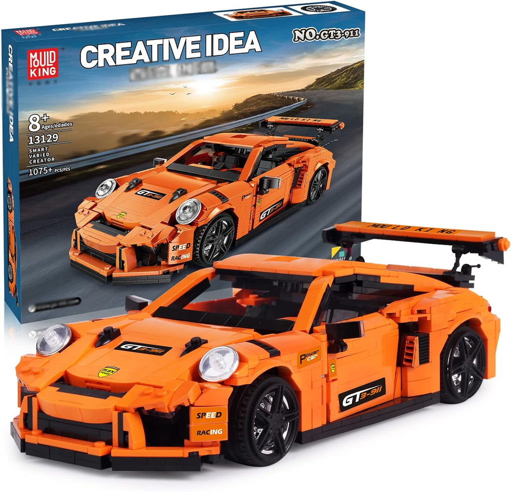 1:14 Scale 1075 Pcs Racing Car Building Blocks Set Y3625
