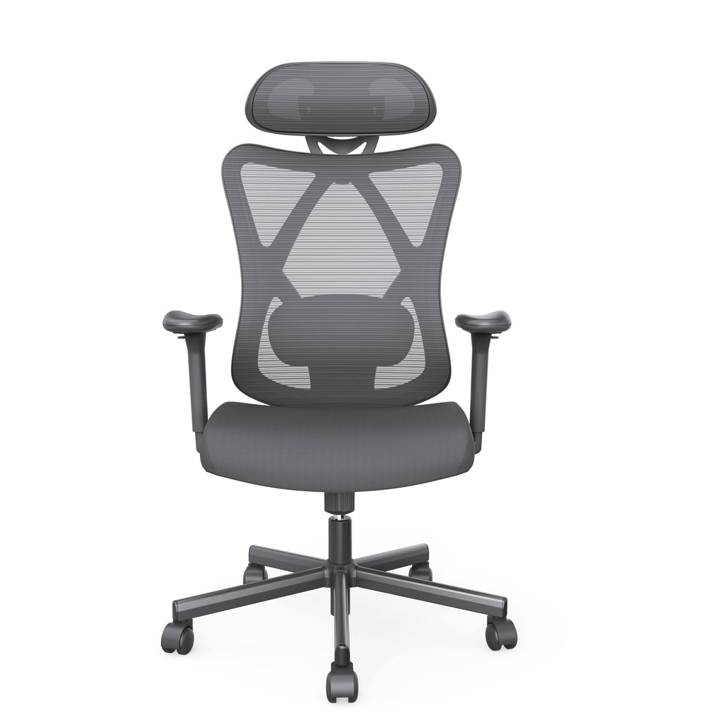 Grey Ergonomic Height Adjustable Office Chair P43165