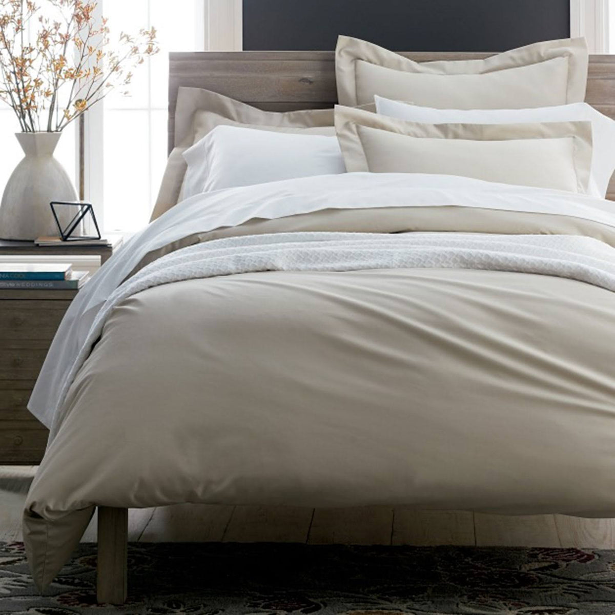 King Supima Cotton Sateen Duvet Cover G304131