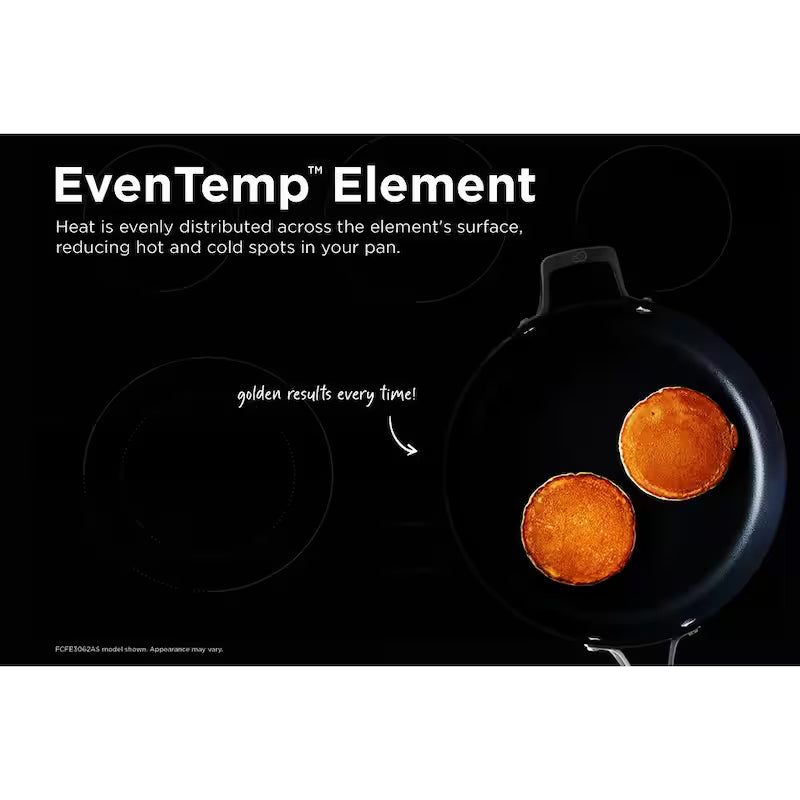 5-Element Slide-In Electric Range with Steam Clean in Black Z429