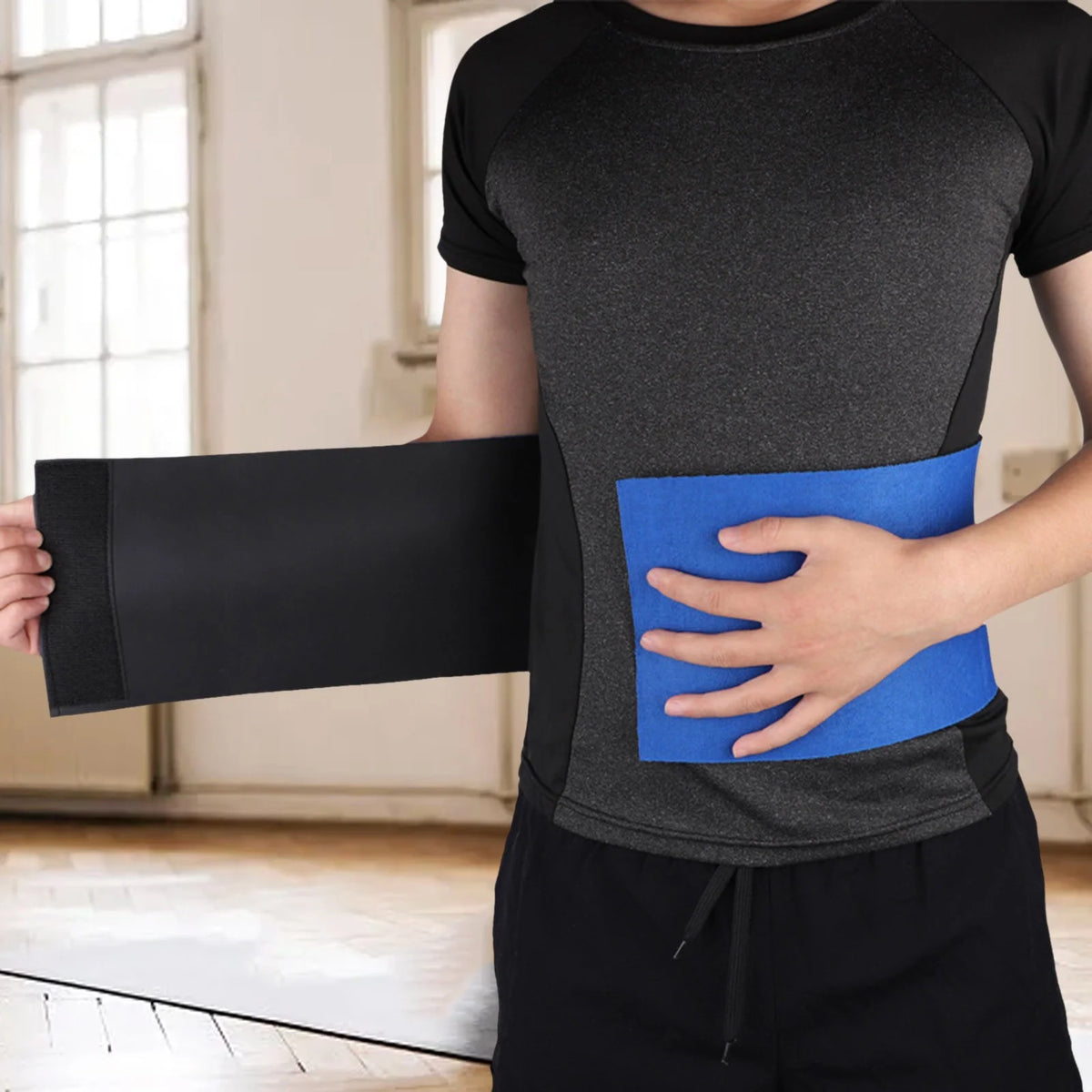 Blue Neoprene Waist Trimmer Belt H903038
