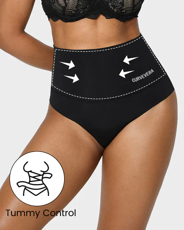 High Waisted Tummy Control Briefs D143
