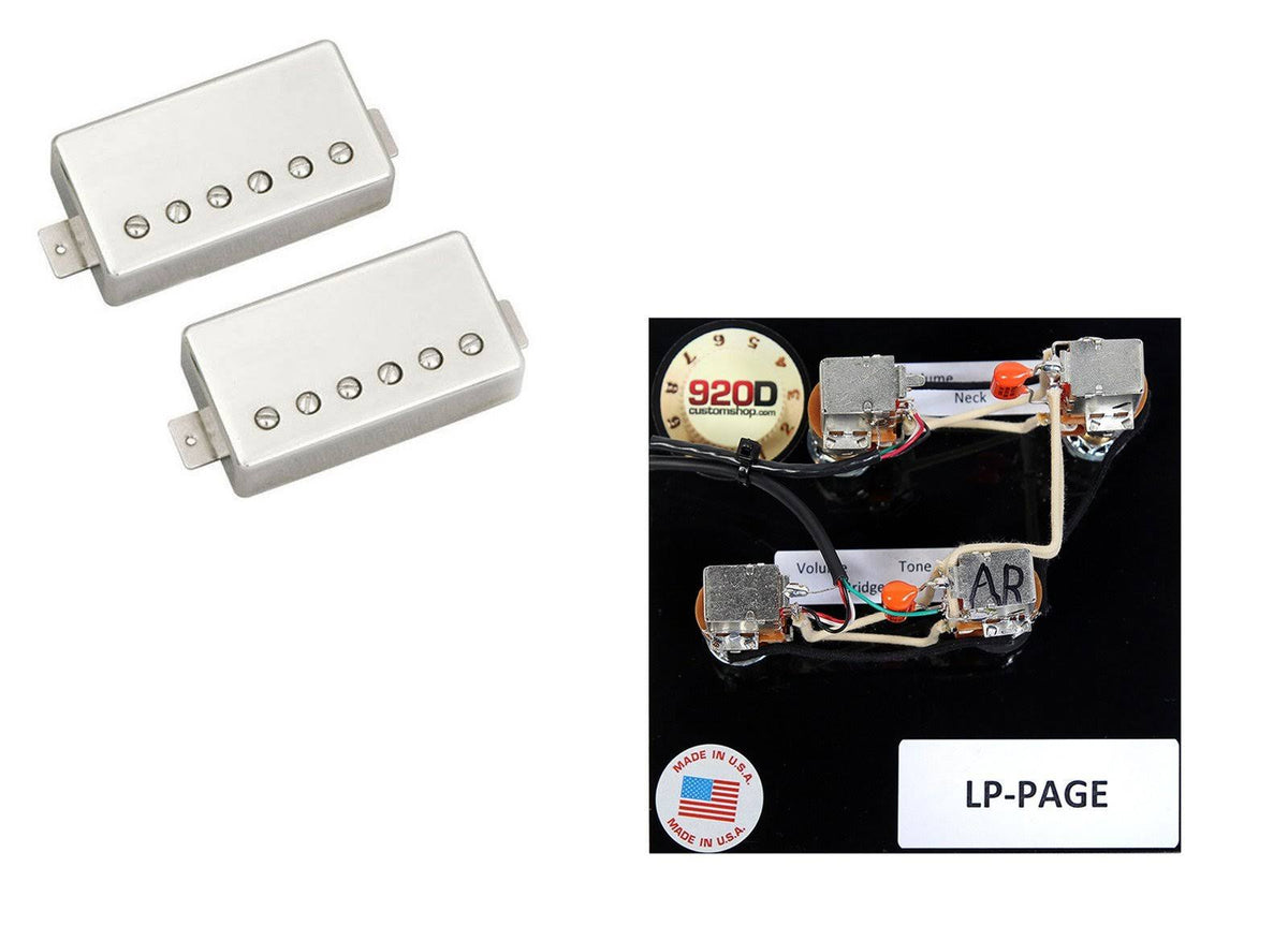 Saturday Night Special Humbucker Pickup Set Nickel I4306