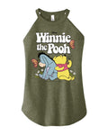 Juniors High Neck Tank Top W63205