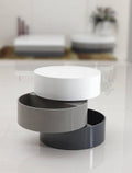 Grey Round End Table E6993