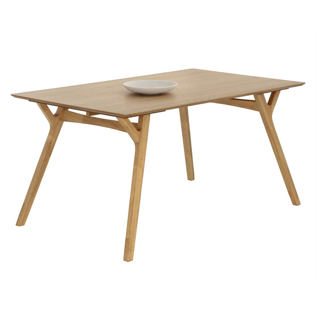 59" Mid-Century Wood Dining Table P197472