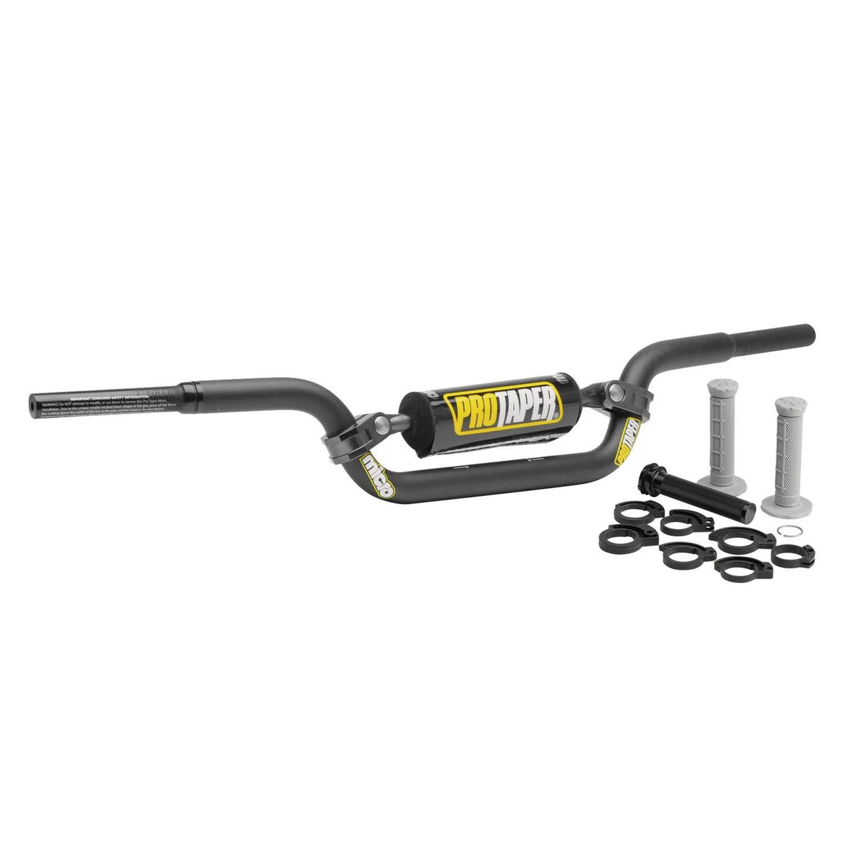 7/8" Micro Handlebar Kit Black C24070