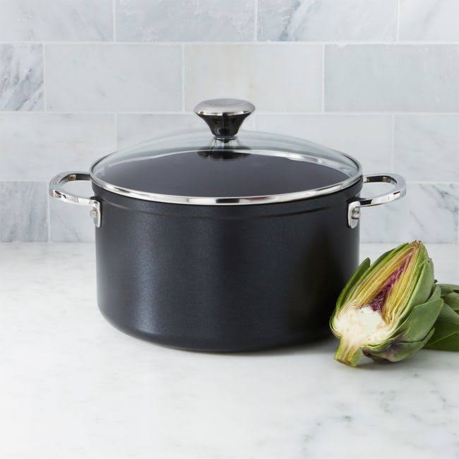 6.3-Quart Nonstick Stockpot with Glass Lid Y36429