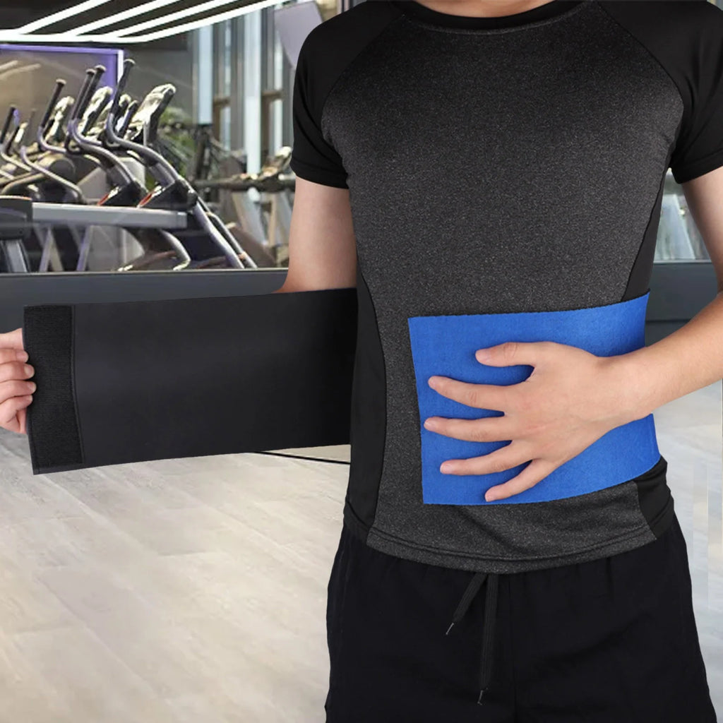 Blue Neoprene Waist Trimmer Belt H903038