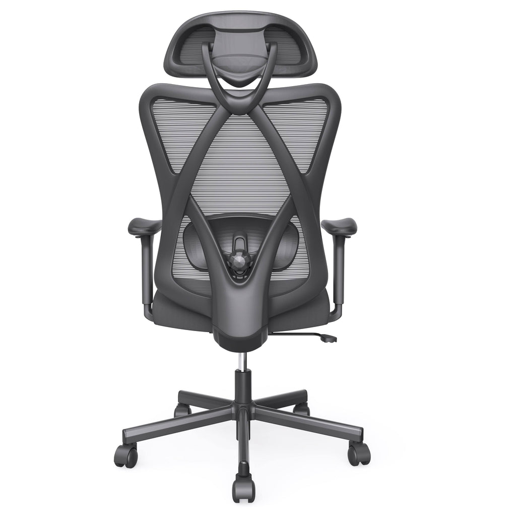 Grey Ergonomic Height Adjustable Office Chair P43165