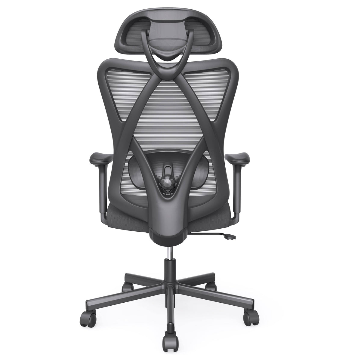 Grey Ergonomic Height Adjustable Office Chair P43165