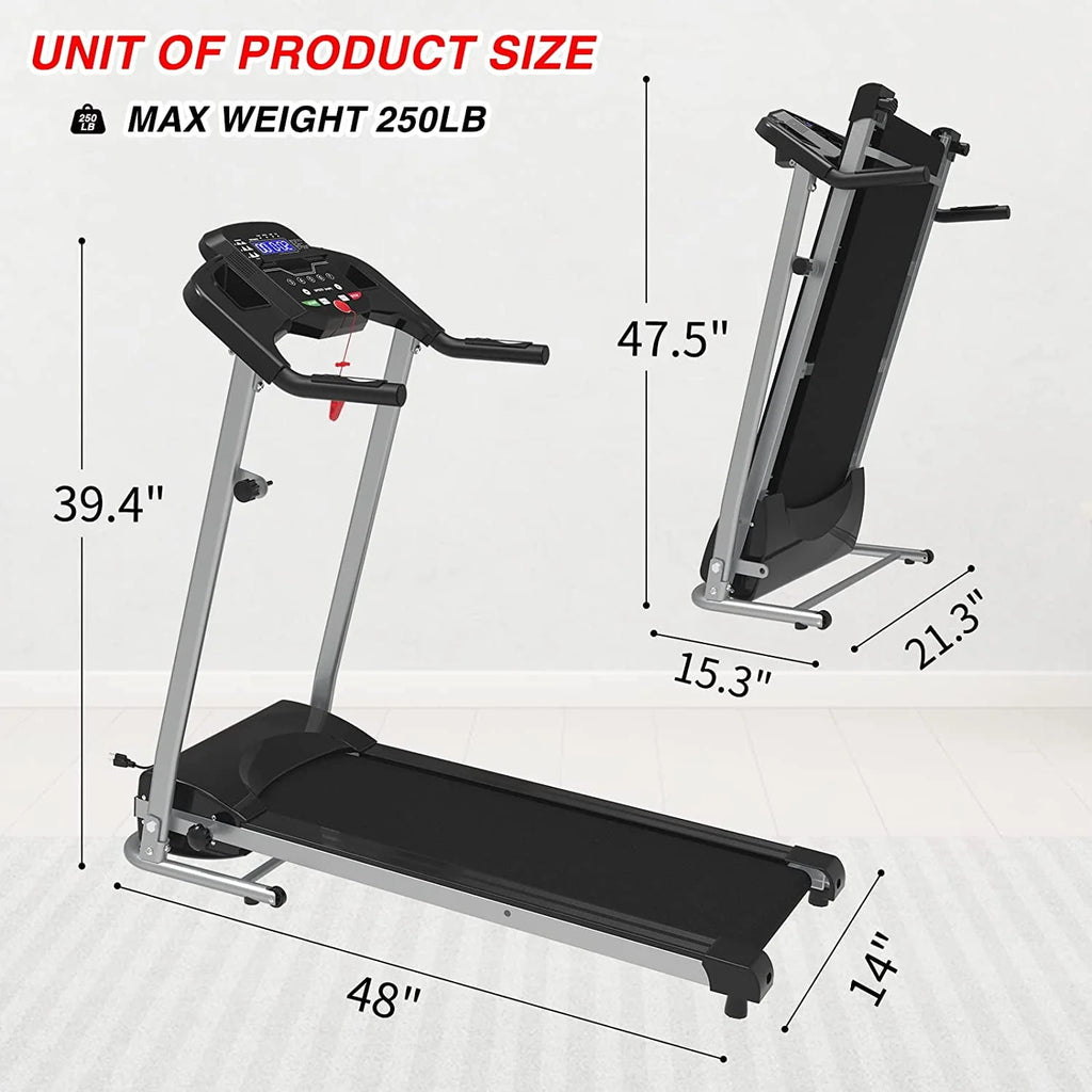 Portable Electric Folding Treadmill J94652