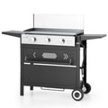 2-Burner Gas Grill and Griddle Combo with Wheels H461161