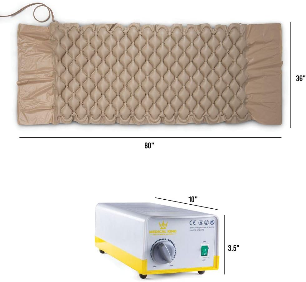 Inflatable Low Air Loss Medical Air Mattress, Pack of 2 M313