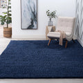 8x10 Modern Navy Large Area Rug C428113