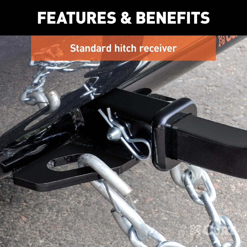 Class 1 Trailer Hitch, 1-1/4-Inch Receiver B5229