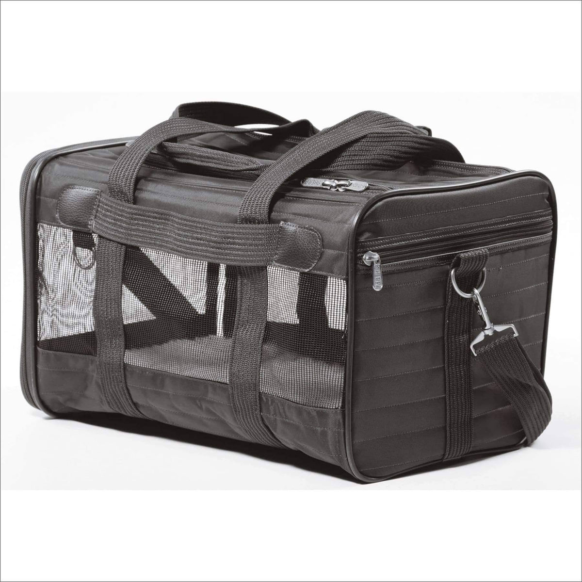 Sherpa Deluxe Pet Carrier Medium Black H474330