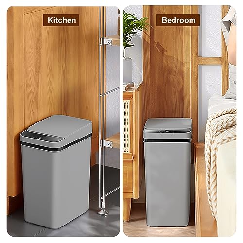 2.5 Gallon Touchless Sensor Bathroom Trash Can A26185