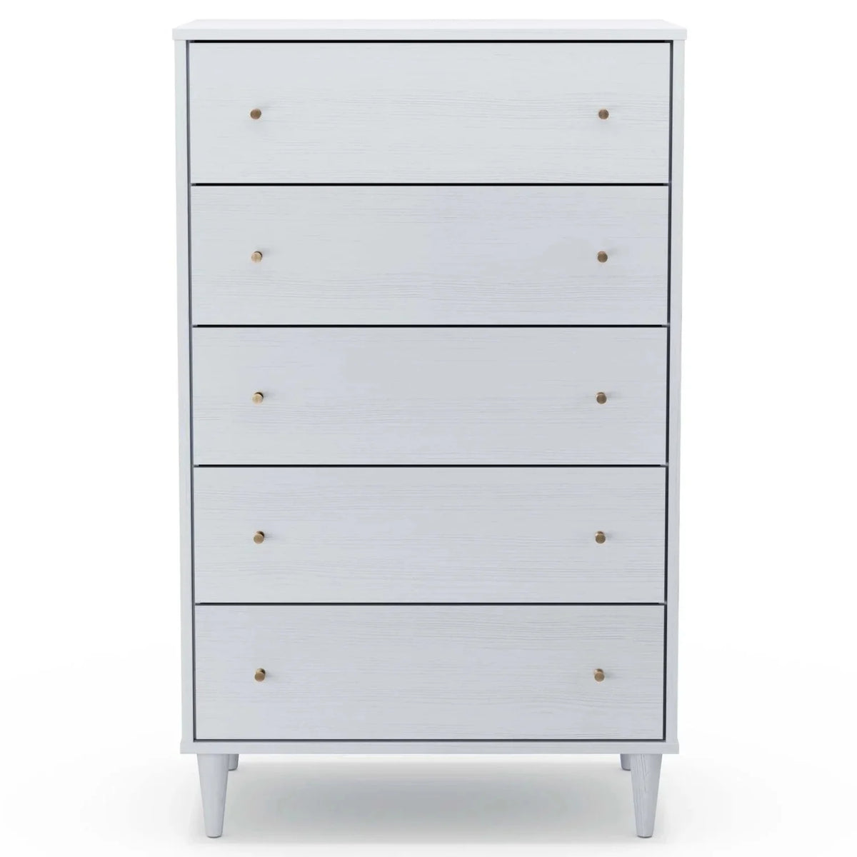 White 5 Drawer Chest F78884