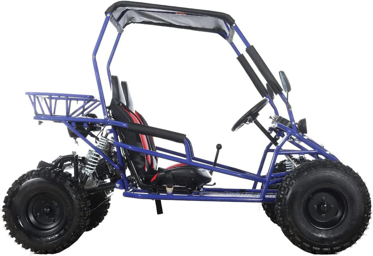125cc Gas Powered Go Kart 3 Semi-Automatic Transmission with Reverse R19173