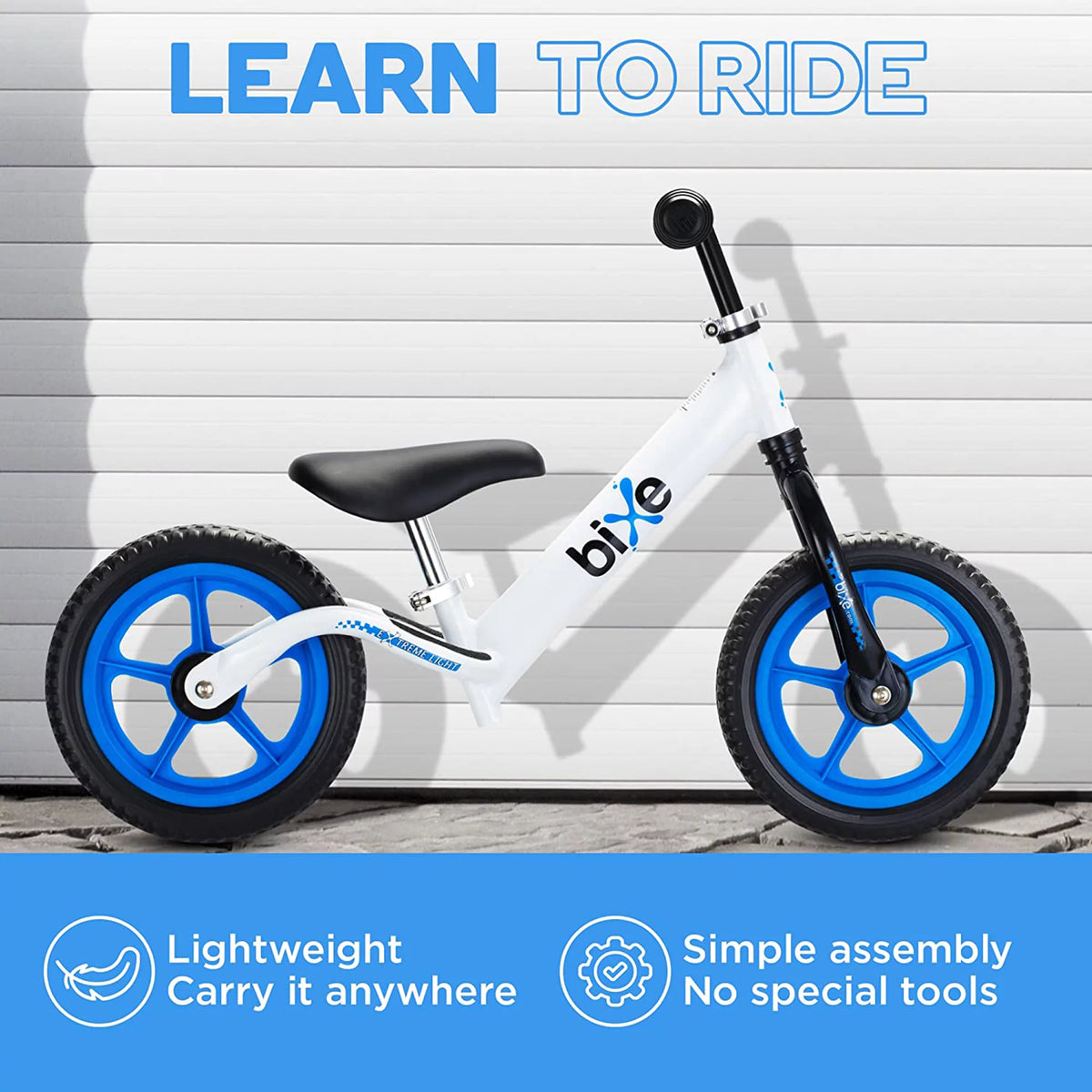 Aluminum Lightweight 12” No-Pedal Toddler Balance Bike Y6992