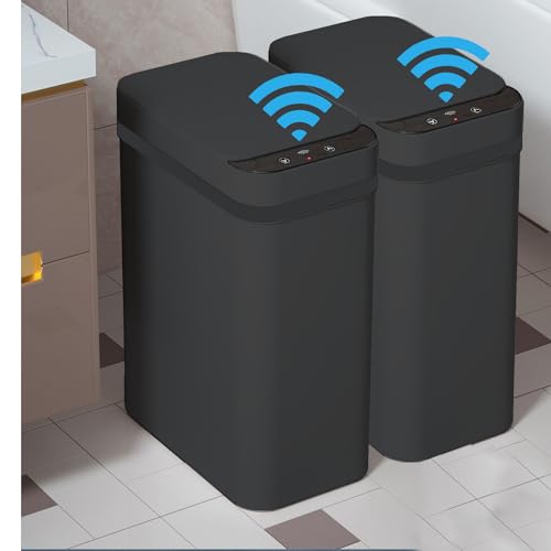 2.5 Gallon Touchless Sensor Bathroom Trash Can A26185