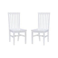 Solid Wood Slat Back Side Chair Z87268