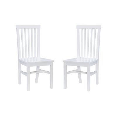 Solid Wood Slat Back Side Chair Z87268