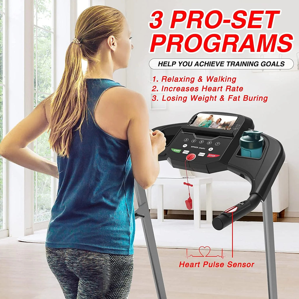 Portable Electric Folding Treadmill J94652