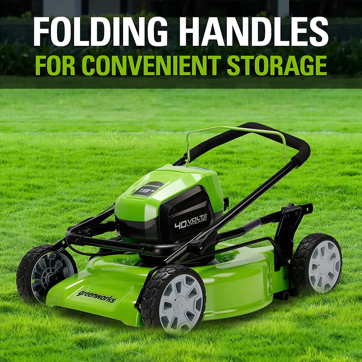 40V 19 Cordless Battery Walk-Behind Mower with 4.0Ah Battery & Charger Q3237