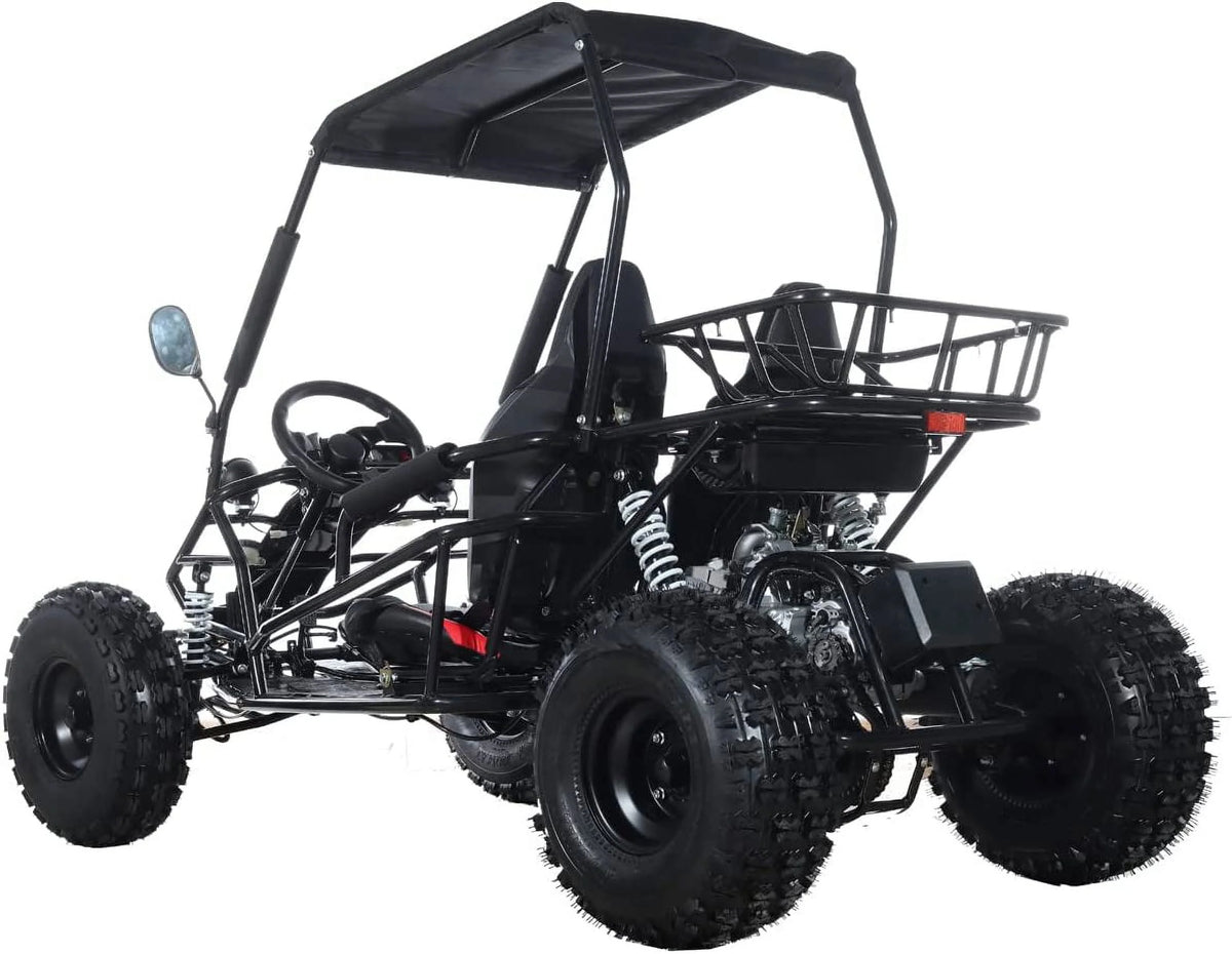 125cc Gas Powered Go Kart 3 Semi-Automatic Transmission with Reverse R19173