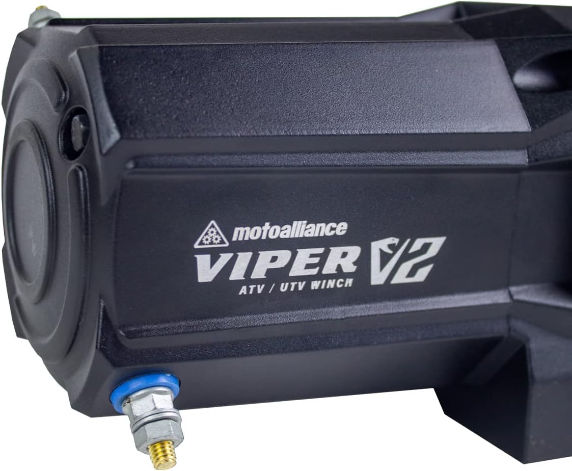 6000lb UTV Winch with 60 feet Black Rope, Wireless Remote Y151596