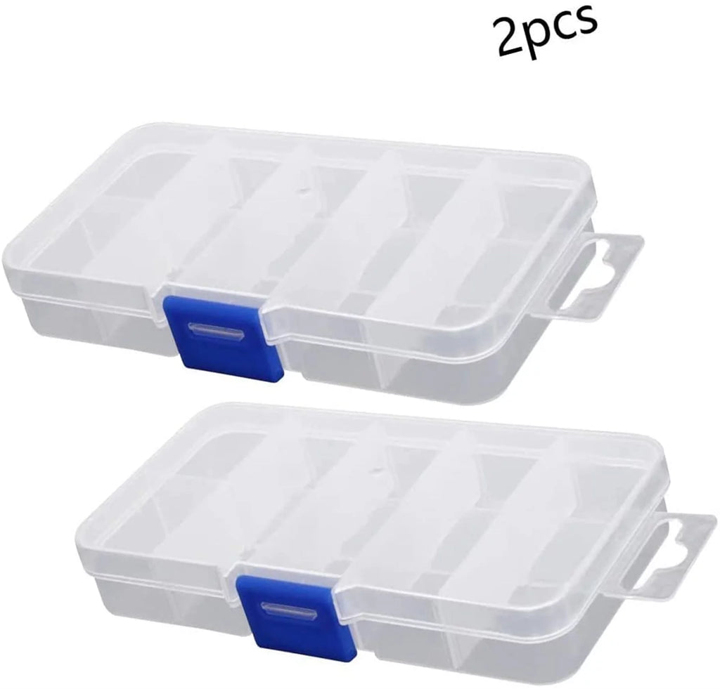 Plastic Organizer Storage Box with 10 Removable Grids C813