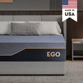Black 14 inch Queen Memory Foam Mattress W661