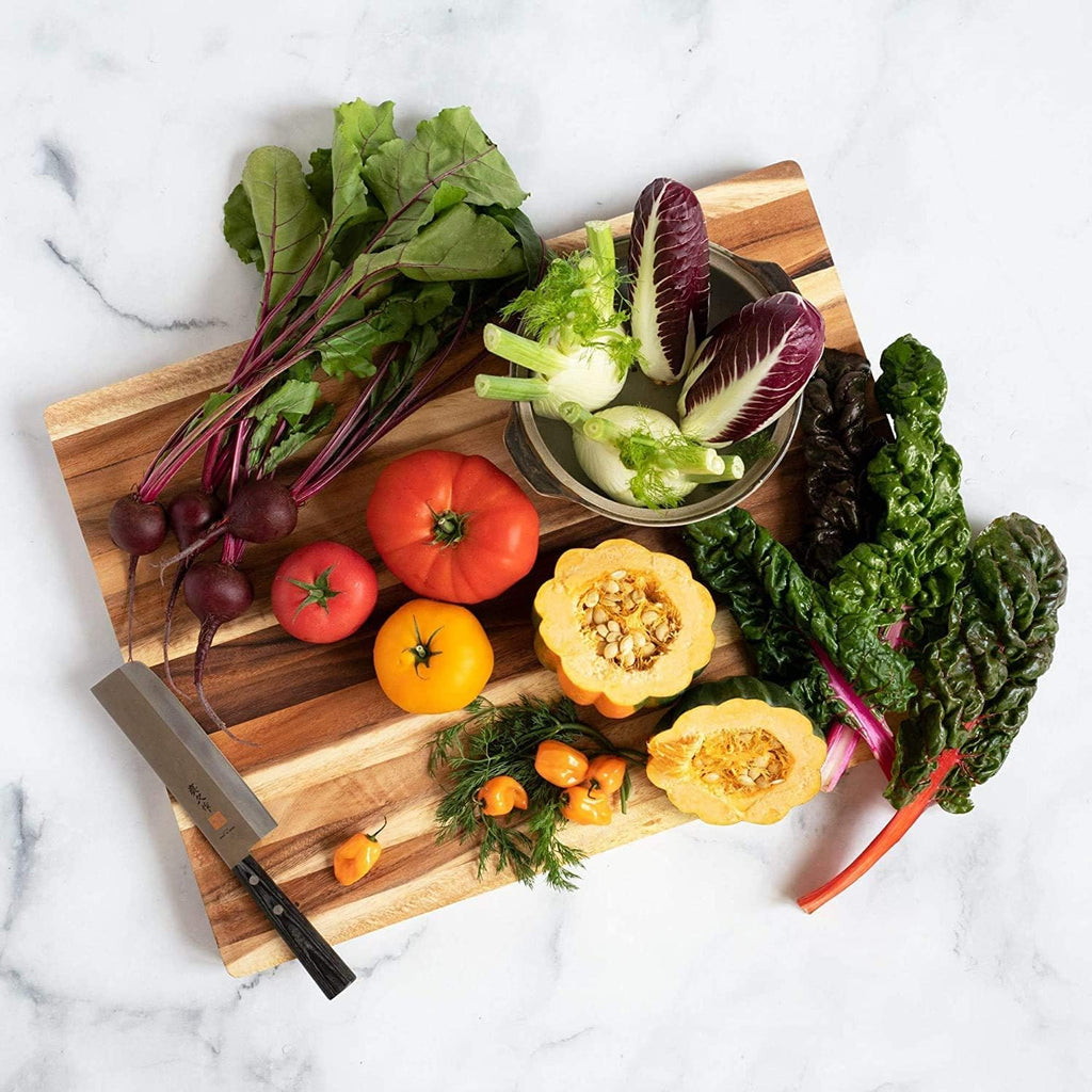 Acacia Wood Cutting Board Pack of 2 F62479