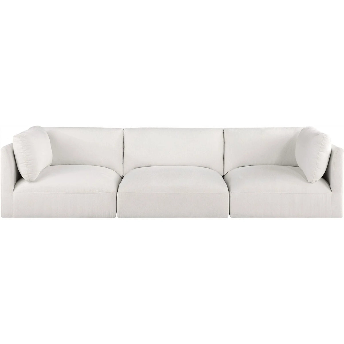 Cream Fabric Modular Sofa Y500