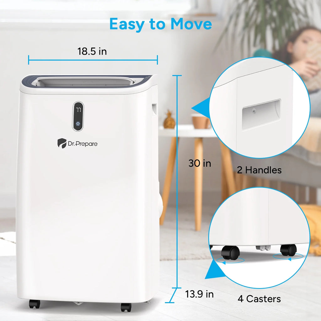 14000 BTU Smart WiFi Portable Air Conditioner M831