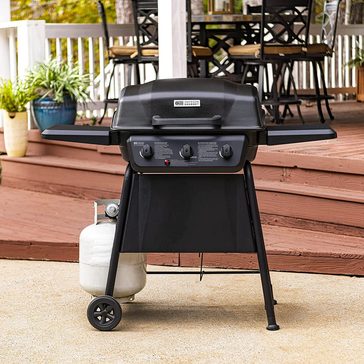 3-Burner Liquid Propane Gas Grill X421617